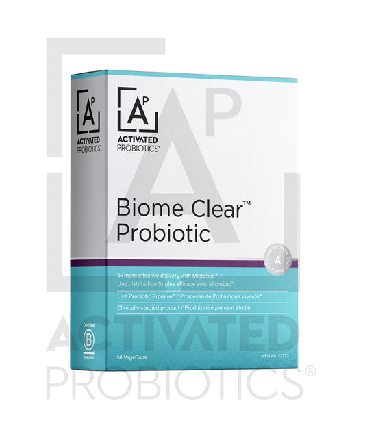 Biome Clear Probiotic, 30 caps - Activated Probiotics