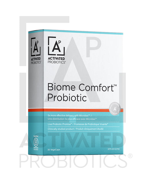 Biome Comfort Probiotic, 30 caps - Activated Probiotics