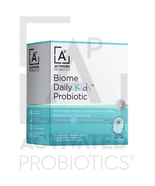 Biome Daily Kids Probiotic, 30 gélules - Probiotiques activés