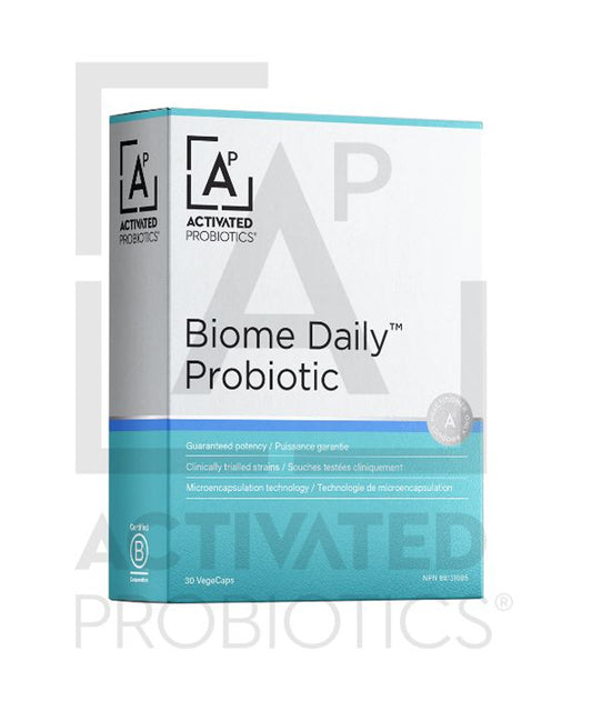 Biome Daily Probiotic, 30 gélules - Probiotiques activés