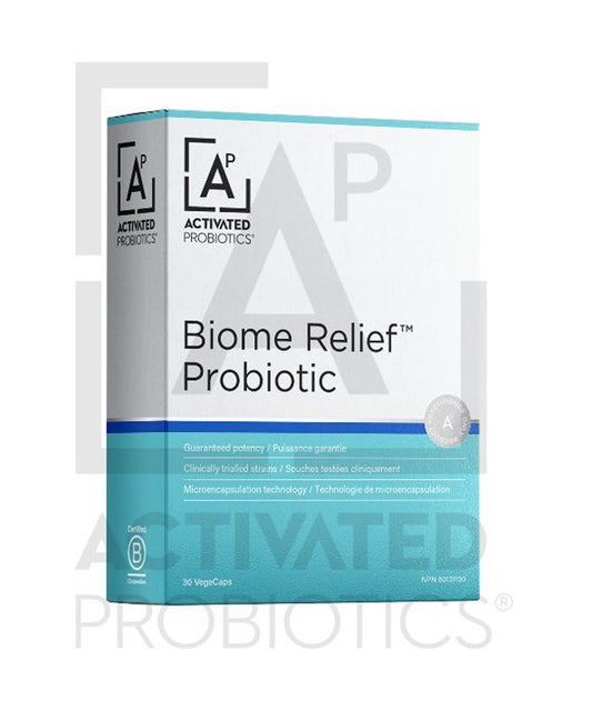 Biome Relief Probiotic, 30 s - Probiotiques activés