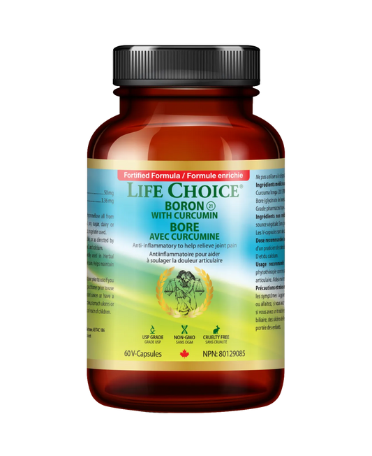 Boron w/Curcumin, 60vcaps - Life Choice