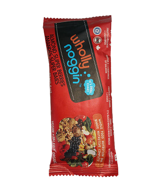Almond Superberries 45g 12/Box - Wholly Noggin Foods Ltd