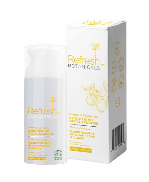 Brightening Facial Cleanser, 100ml - Refresh Botanicals