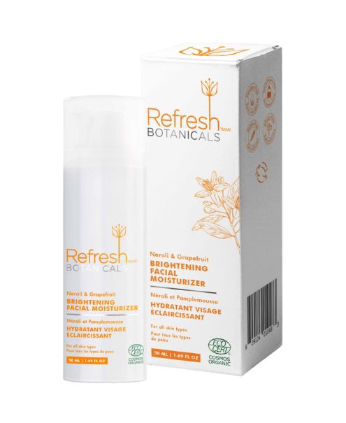 Brightening Facial Moisturizer, 50ml - Refresh Botanicals
