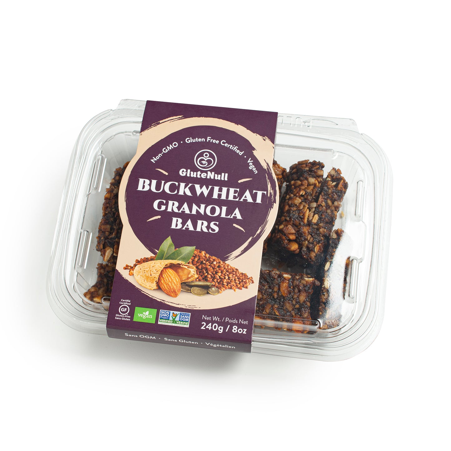 Buckwheat Granola Bar,240g - Glutenull