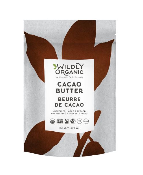Cacao Butter Org., 454g - Wildly Organic