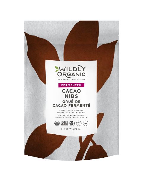 Cacao Nibs Fermented, 454g - Wildly Organic