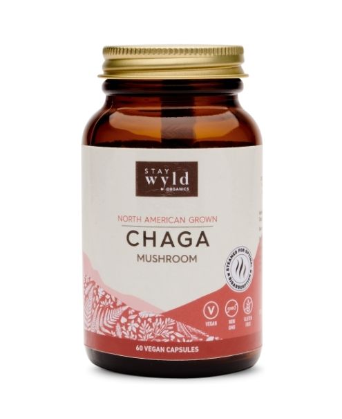 Chaga, 90 caps - Stay Wyld Organics Ltd