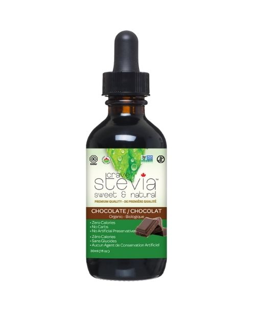 Crave Stevia, Liquid Drops, Chocolate, 30ml