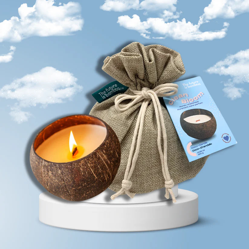 Clean Bloom Coco Candle - The Future Is Bamboo