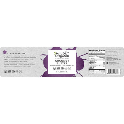 Coconut Butter, 414ml - Wildly Organic