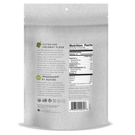 Coconut Flour Gluten Free, 1kg - Wildly Organic