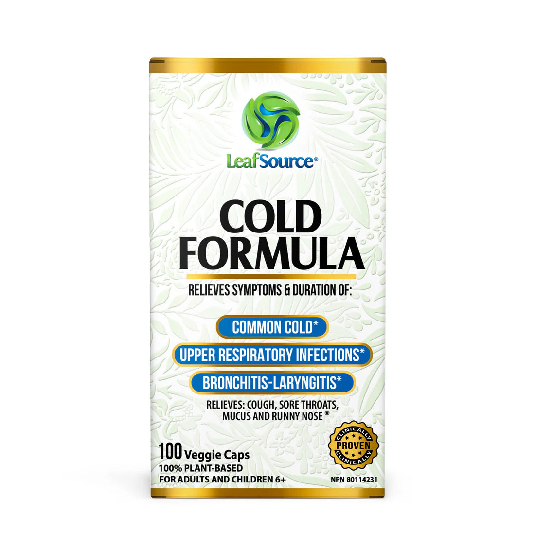 Cold Formula, 100s - LeafSource