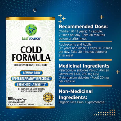 Cold Formula, 100s - LeafSource