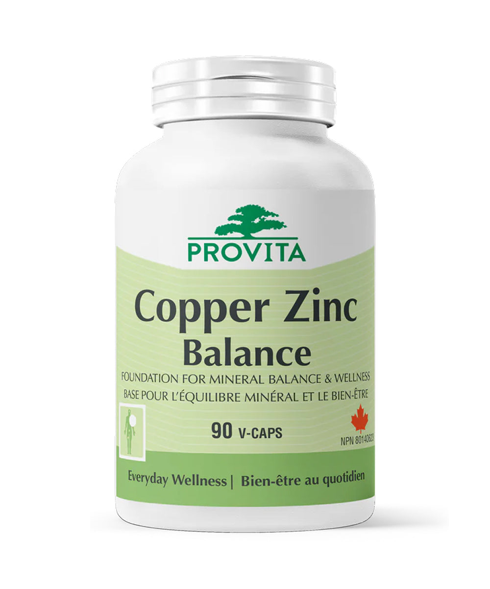 Copper Zinc Balance 90 caps - Provita