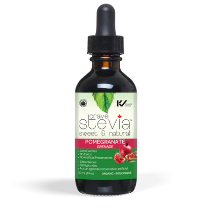 Crave Stevia, Liquid Drops, Pomegranate, 30ml
