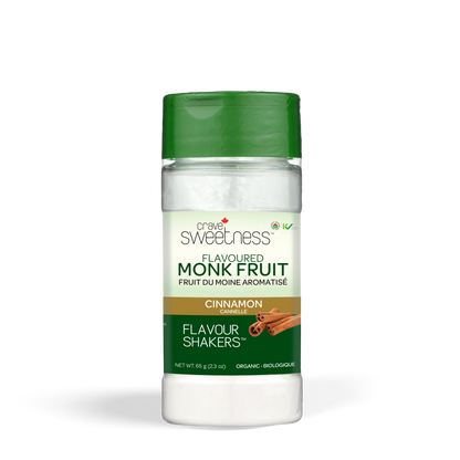 Crave Stevia Shaker Flavour Cinnamon, 60g