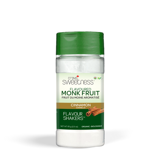Crave Stevia Shaker Flavour Cinnamon, 60g