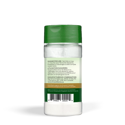 Crave Stevia Shaker Flavour Cinnamon, 60g
