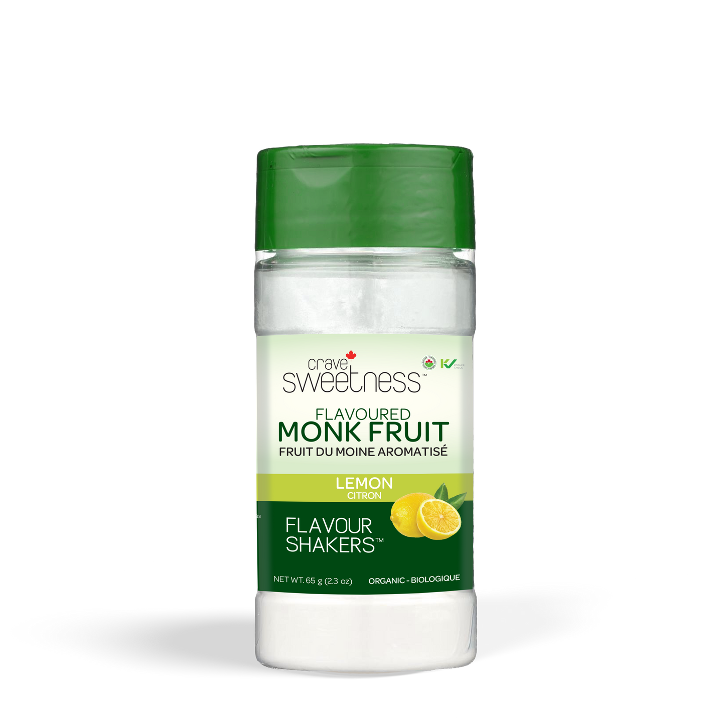 Crave Stevia Flavour Shaker Lemon, 60g