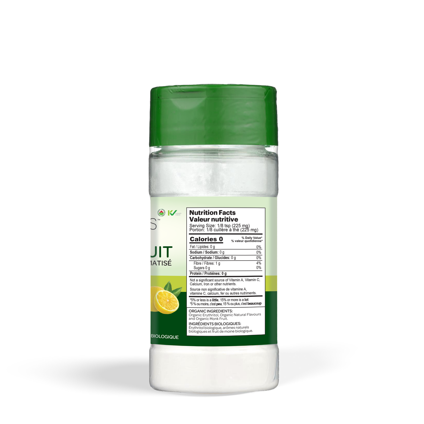 Crave Stevia Flavour Shaker Lemon, 60g