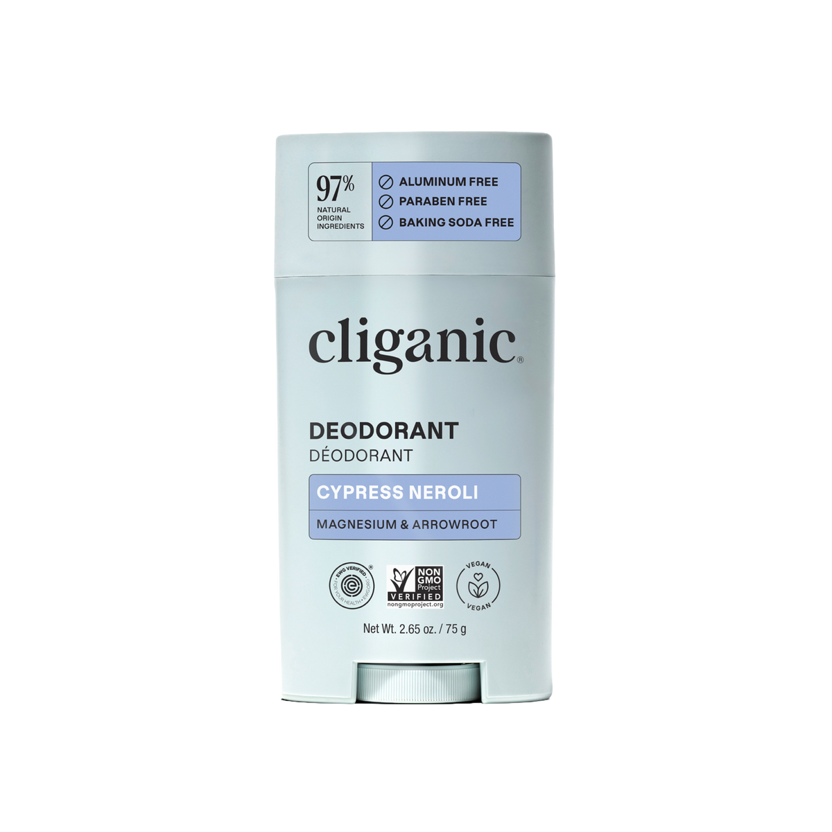 Cypress Neroli, 70g Deodorant - Cliganic