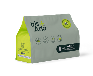 Daily Pads, regular, 40ct - Iris + Arlo Inc.