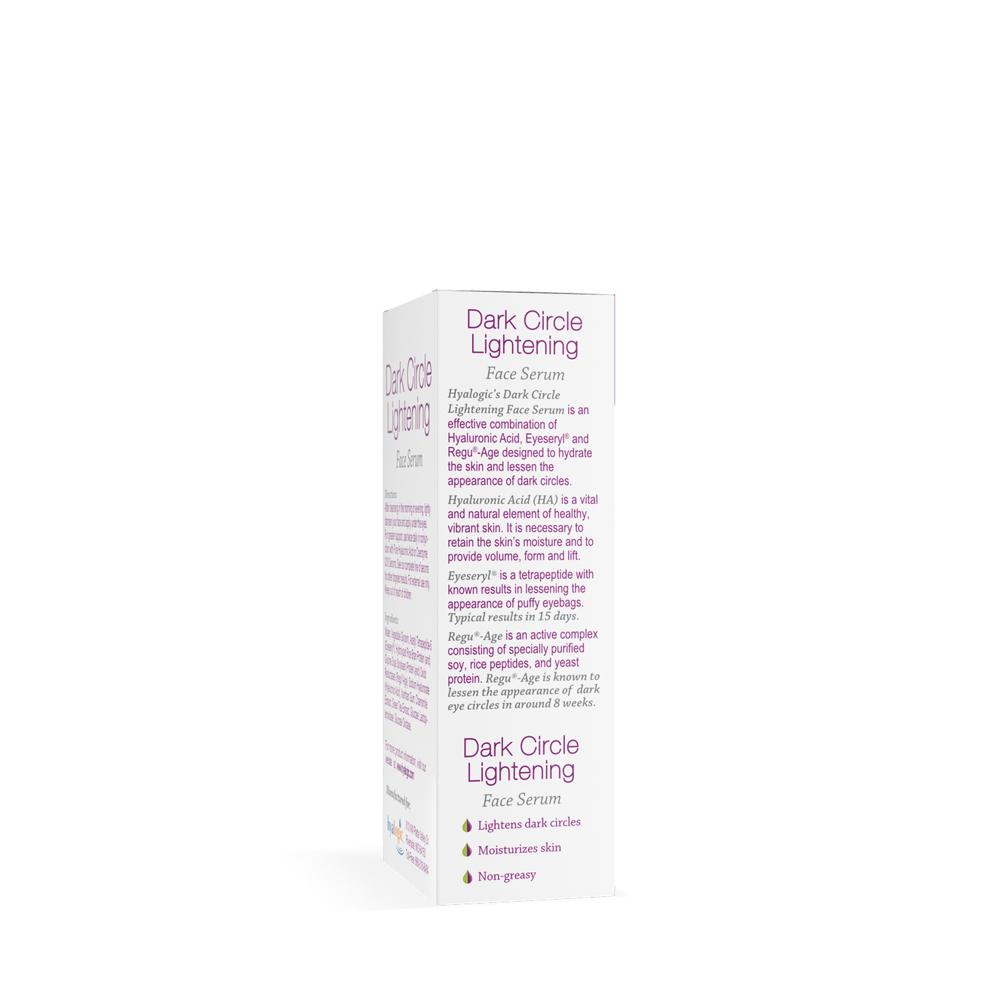 Hyalogic Dark Circle Light. Serum, 30 ml
