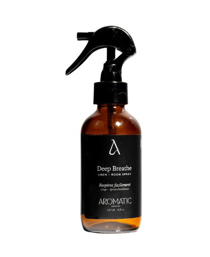 Deep Breathe Linen and Room Spray 120ml - Aromatic Creation