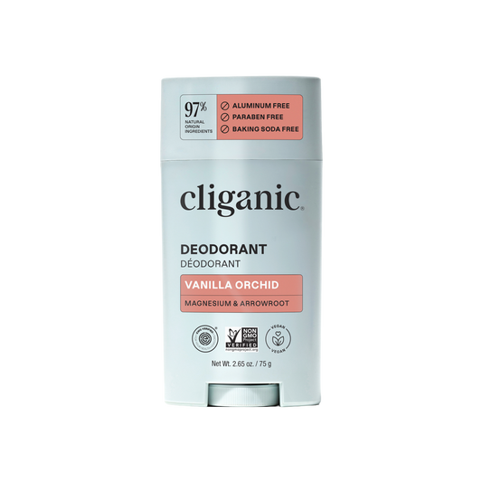 Vanilla Orchid, 70g Deodorant - Cliganic