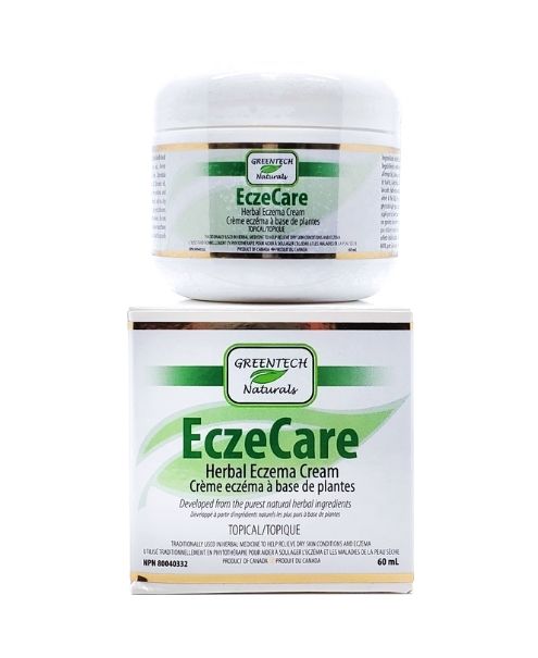 Eczecare Herbal Cream Jar,60ml - Greentech