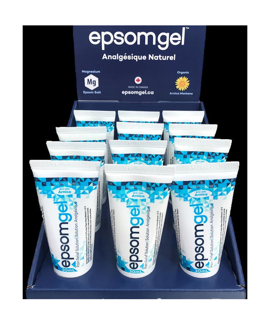 Epsomgel Counter Disp 30ml12pk - Epsomgel