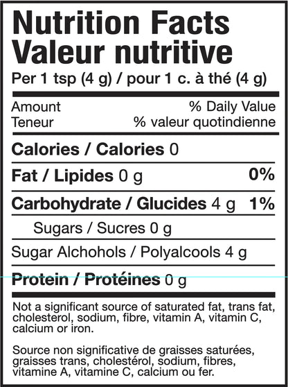 Crave Stevia 100% Organic Erythritol 400g