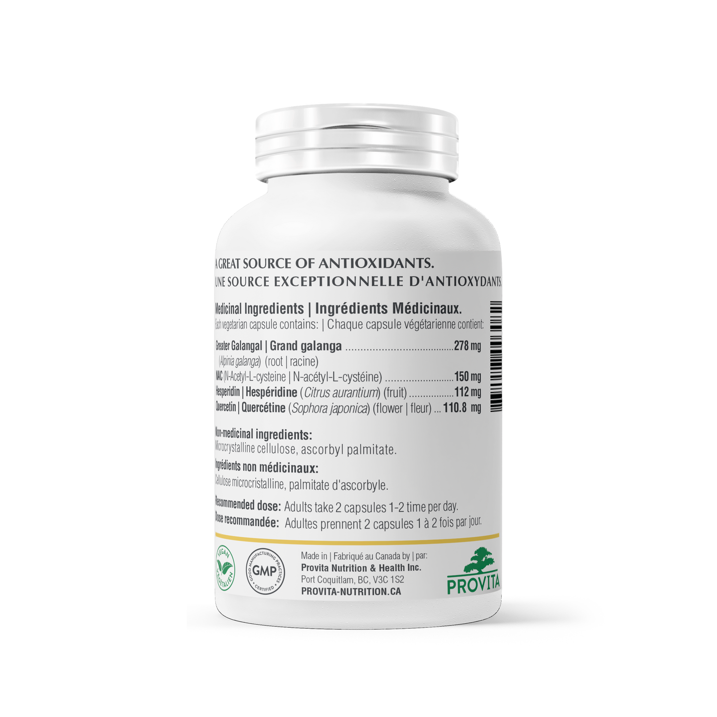 FlavoNAC, 60 gélules végétales - Provita