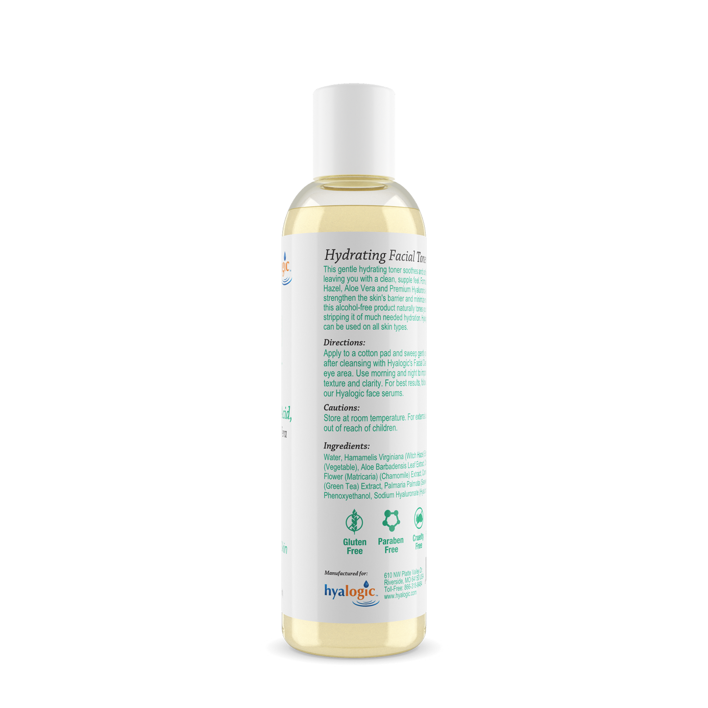 Facial Toner, 237 ml - Hyalogic