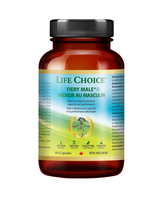 Fiery Male, 90vcaps - Life Choice