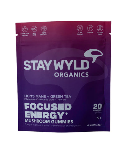 Focused Energy+Gummy, 20s - Stay Wyld Organics Ltd