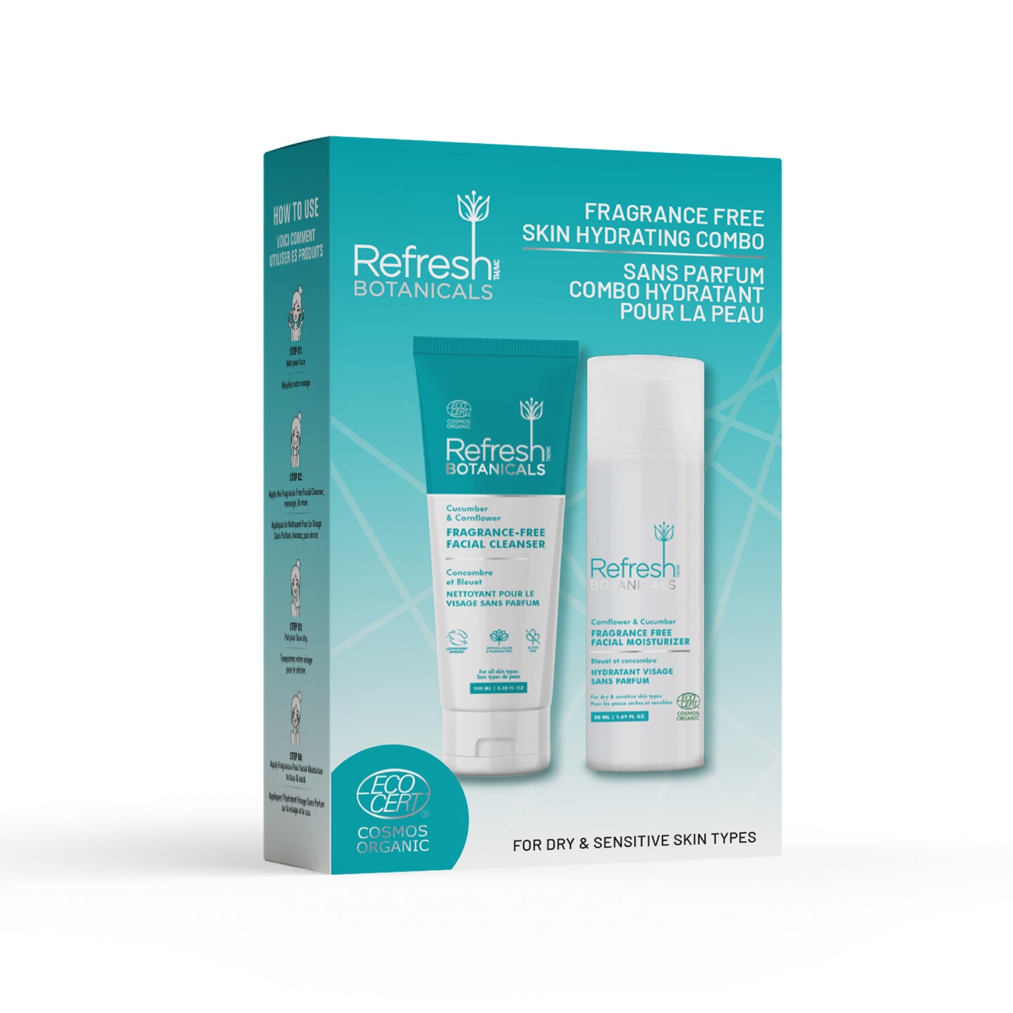 Fragrance Free Skin Hydrating Combo - Refresh Botanicals