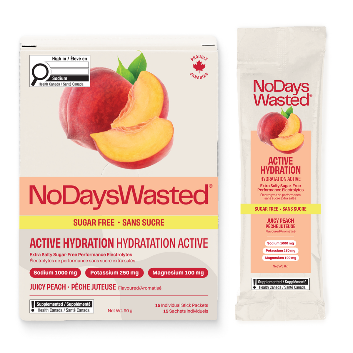Juicy Peach - 15pk - No Days Wasted