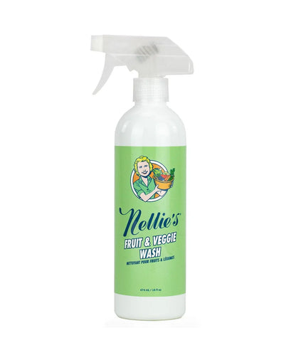 Fruit And Veggie Wash, 474ml - Nellie's