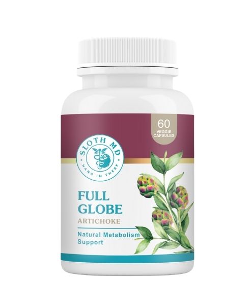 Full Globe Artichoke, 60vcaps - Sloth Medical