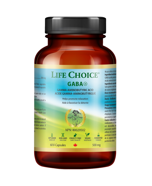 GABA 500mg, 60's - Life Choice
