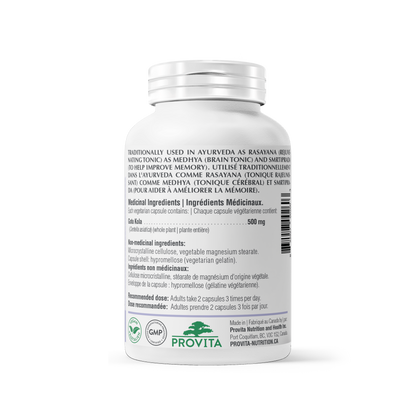Gotu Kola 120 gélules - Provita