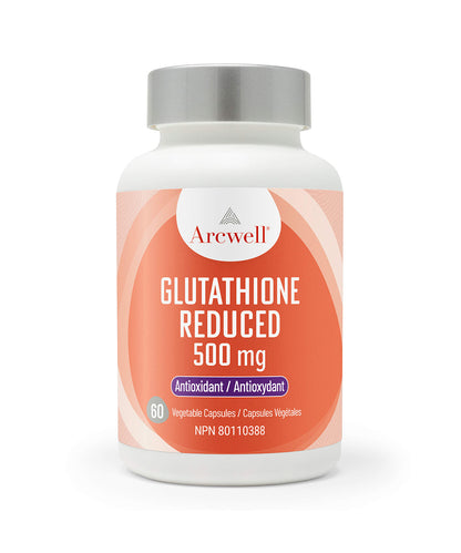 Glutathione (Reduced), 500mg/60caps - Arcwell