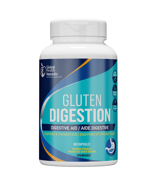 Gluten Digestion, 60S - Global Health Naturals Pro