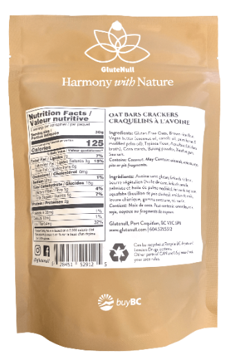 Oat Crackers Original,150g - Glutenull
