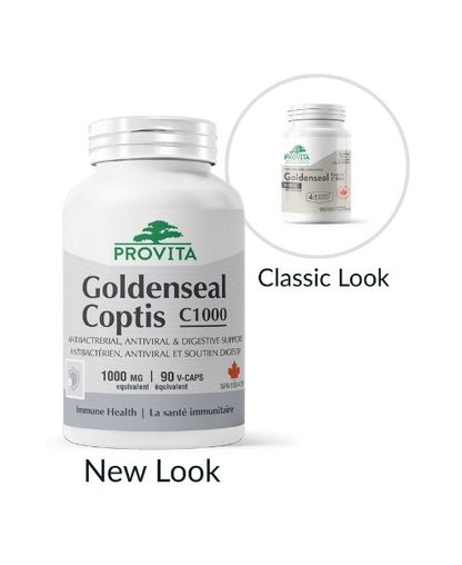 Hydraste Coptis C1000 90 gélules - Provita