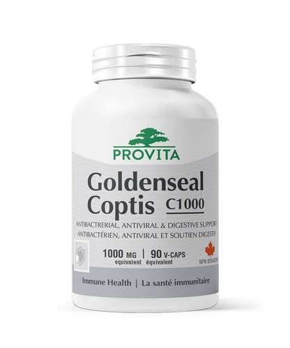 Hydraste Coptis C1000 90 gélules - Provita