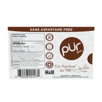 Chocolate Mint Blister Pack, 9ct, 12/tray - The Pur Company